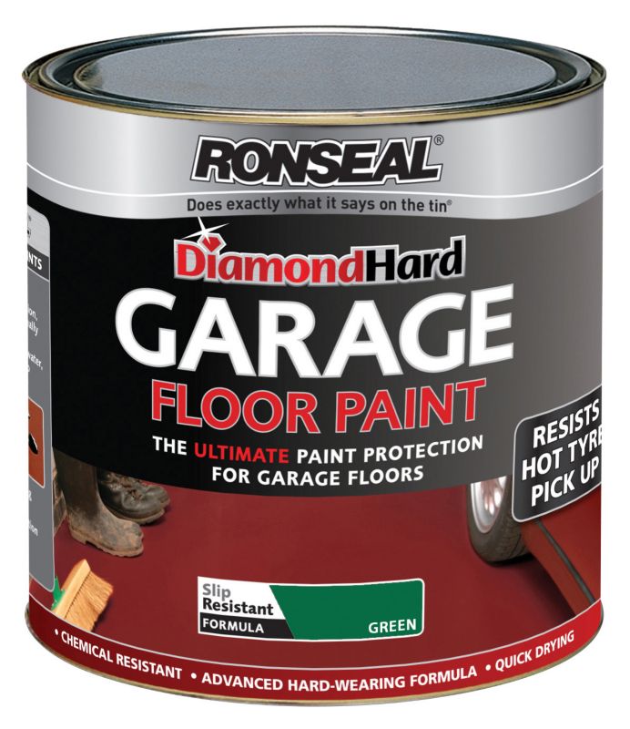 Ronseal Diamond Hard Garage Floor Paint Green 5L