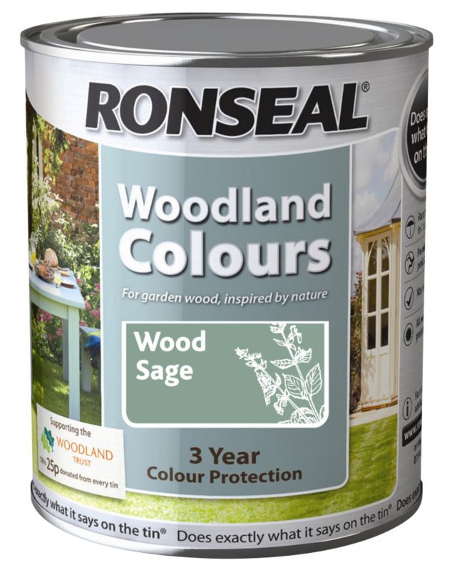 Ronseal Woodland Trust Wood Sage 750ml