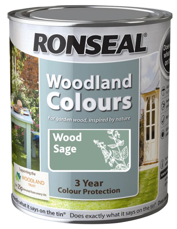 Ronseal Woodland Trust Wood Sage 2.5L