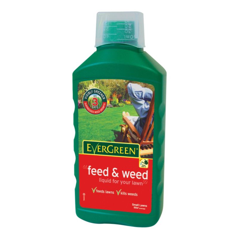 Evergreen Lawn Feed and Weed Liquid 1000ml