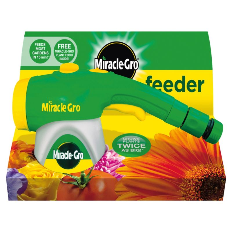Miracle Gro Hose End Feeder 1 unit and Hose end connector