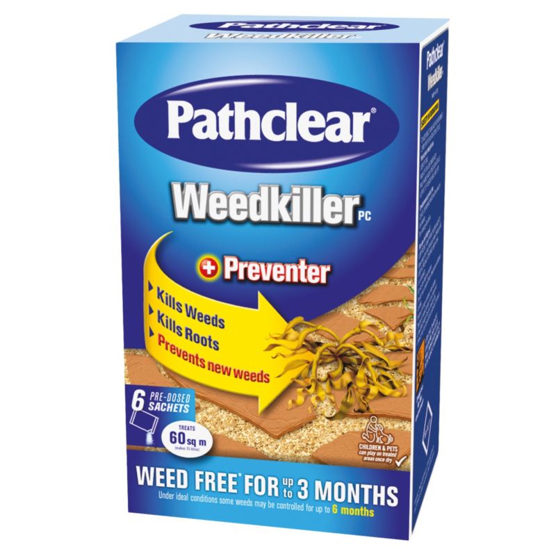 Pathclear Concentrated Weedkiller 6 sachet