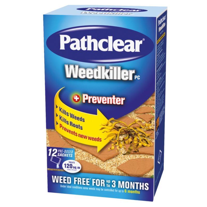 Pathclear Concentrated Weedkiller 12 sachet