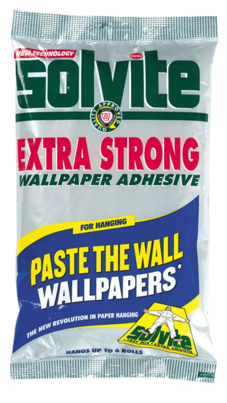 Solvite Extra Strong All Purpose Wallpaper Adhesive 285gUp to 6 Rolls