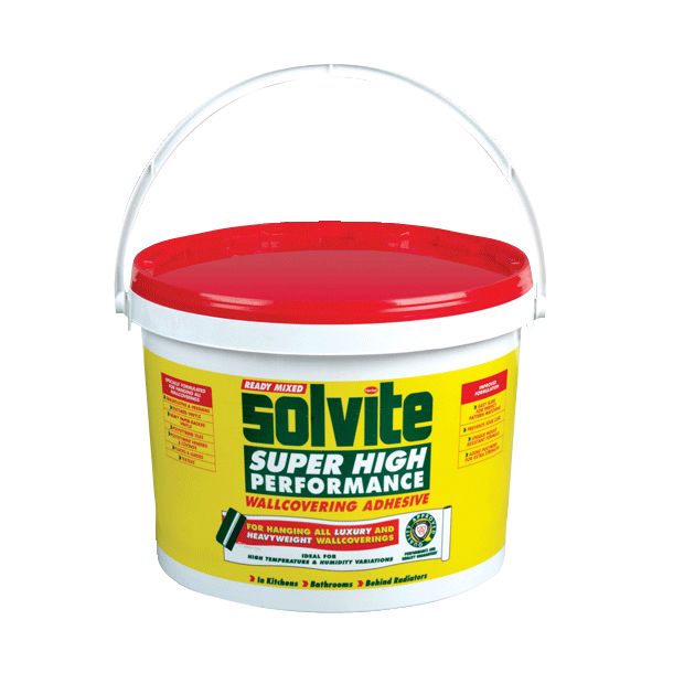 Solvite Ready To Use Wallpaper Paste Up to 10 Rolls
