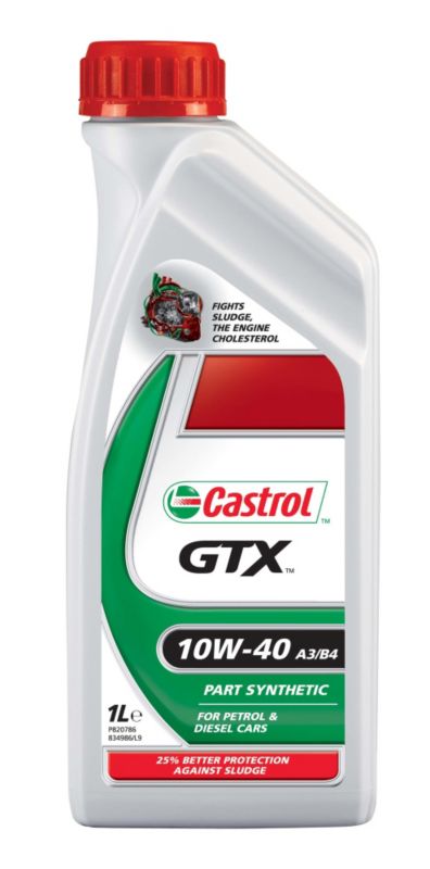 Castrol Gtx 10W40 PetrolDiesel