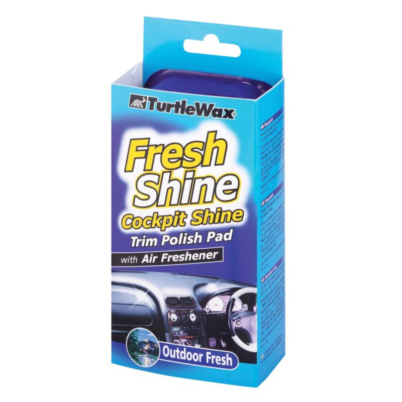 Turtle Wax Cockpit Shine Pad Outdoor Fresh