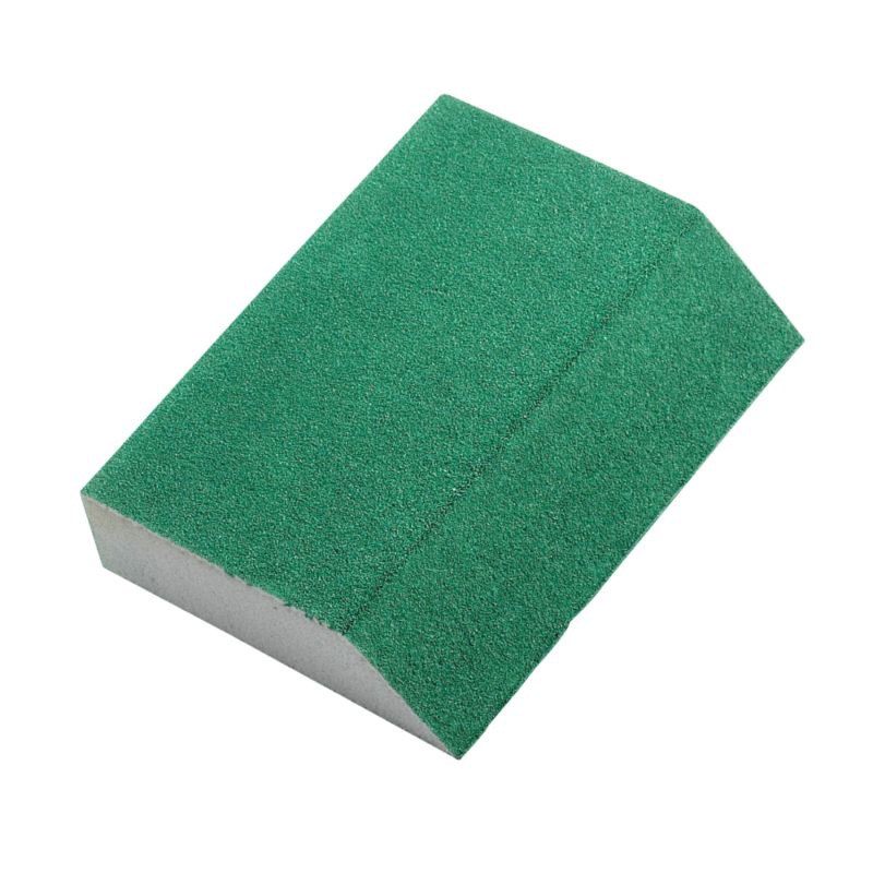 Oakey Extreme Angled Sanding Sponge MediumCoarse