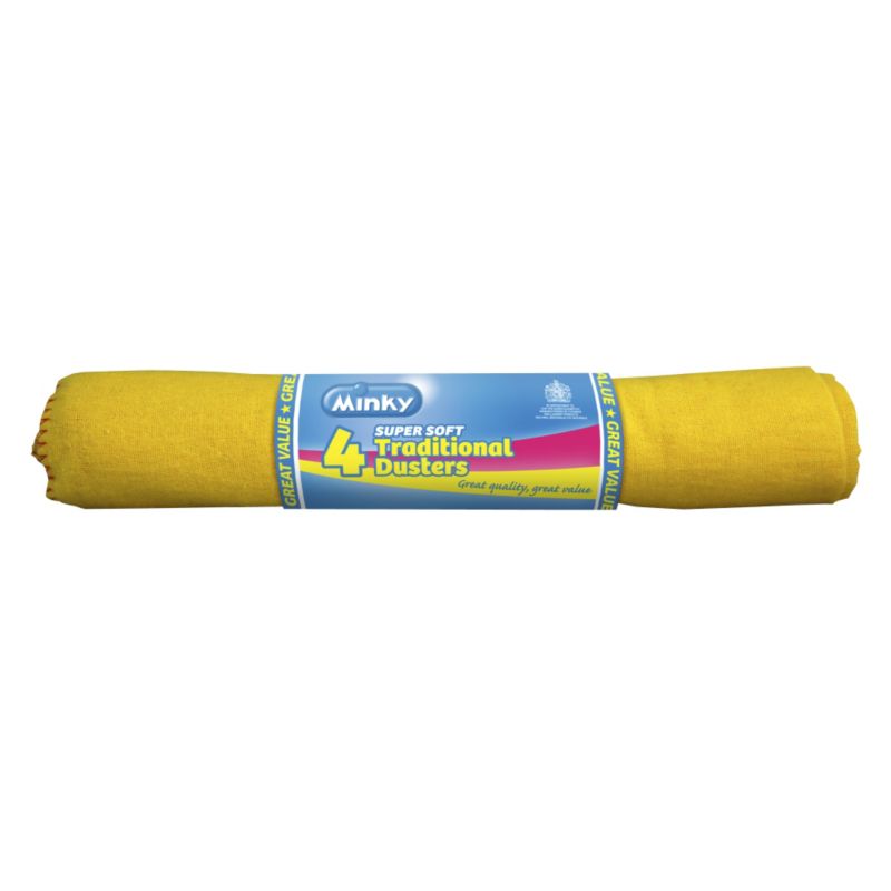 Minky Duster Roll 4pk