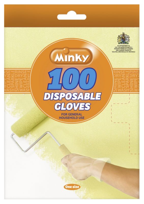 Minky Disposable Gloves 100pk