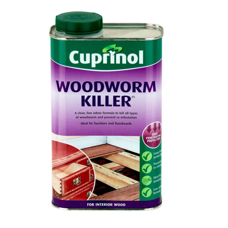 Cuprinol Woodworm Killer Clear 1L