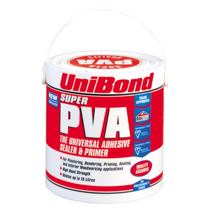 UniBond Super PVA Adhesive Sealer and Primer 25L