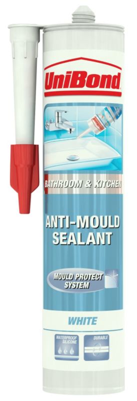 Unibond Antimould Sealant Cartridge 850954 White