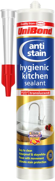Unibond Anti Stain Kitchen Sealant Translucent