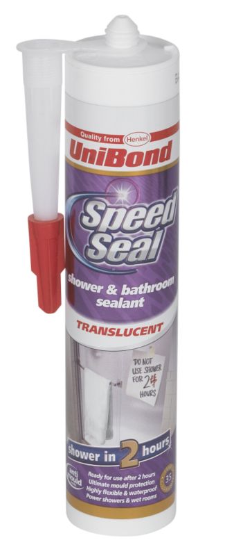 Unibond Speed Seal Sealant Cartridge Translucent 300ml
