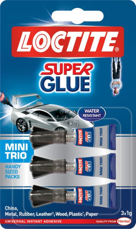 Loctite Mini Trio 3 x 1g Clear
