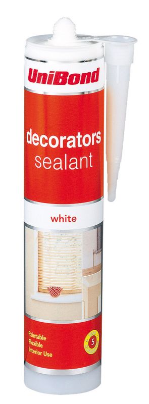 Unibond Decorators Sealant 475063 White 310ml