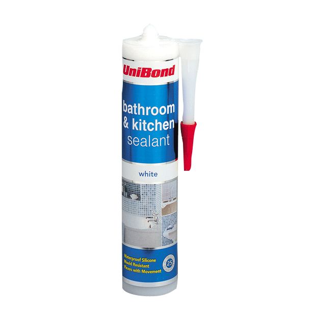 Unibond Bathroom and Kitchen Sealant Ivory 310ml