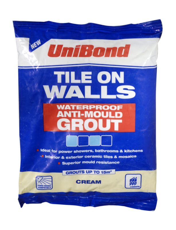 Unibond Anti Mould Waterproof Grout Cream