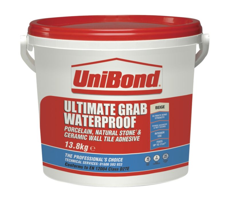 UniBond Waterproof Ultimate Grab Wall Adhesive Beige