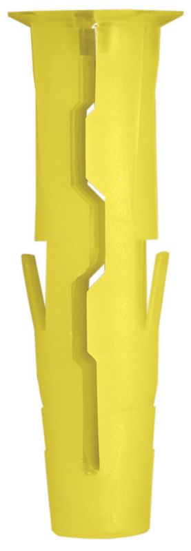 Rawlplug Uno Plastic Fixing 68505 Yellow 5mm Pk 24