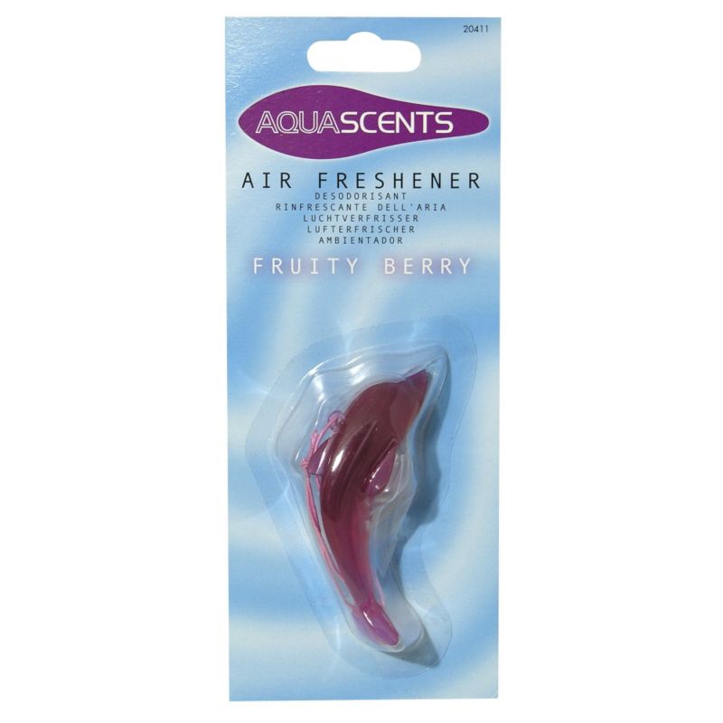 Polco Aquascents Dolphin Air Freshener Fruity Berry