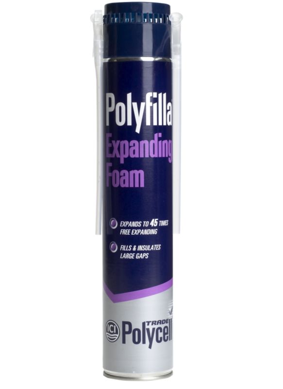 Polycell Trade Polyfilla Expanding Foam PC4590010 Yellow