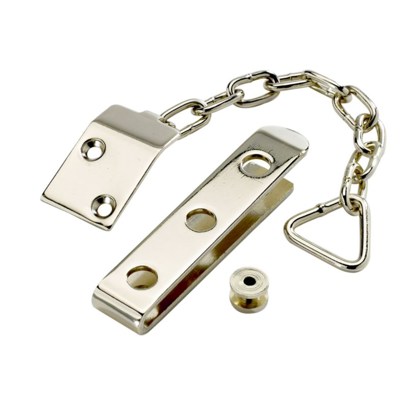 Yale High Security Door Chain Brass Effect