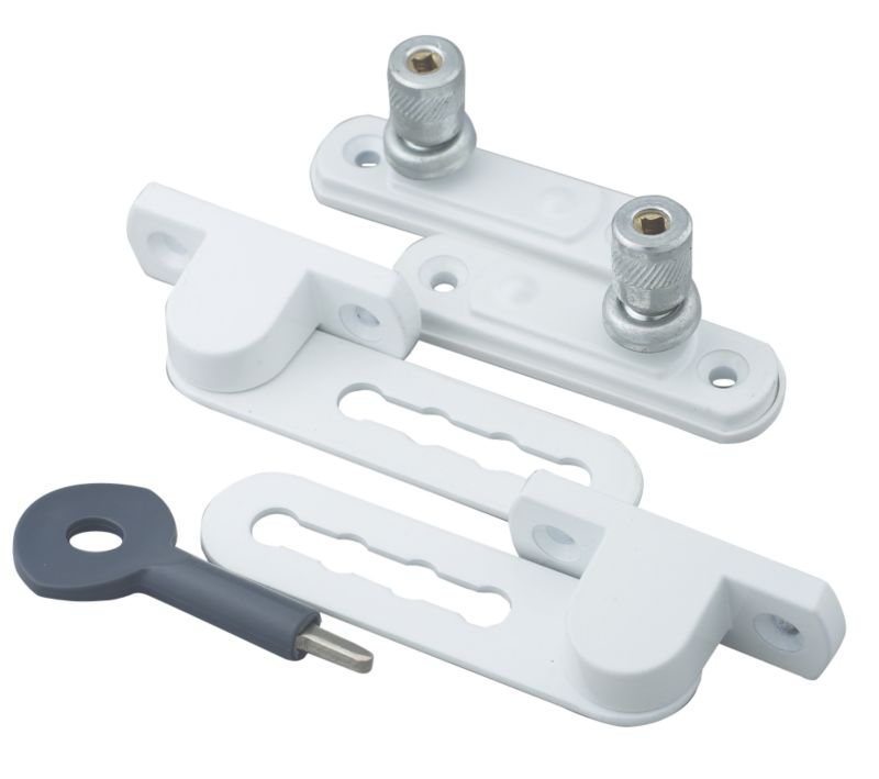 Yale Child Safety Window Lock 2 Pack White