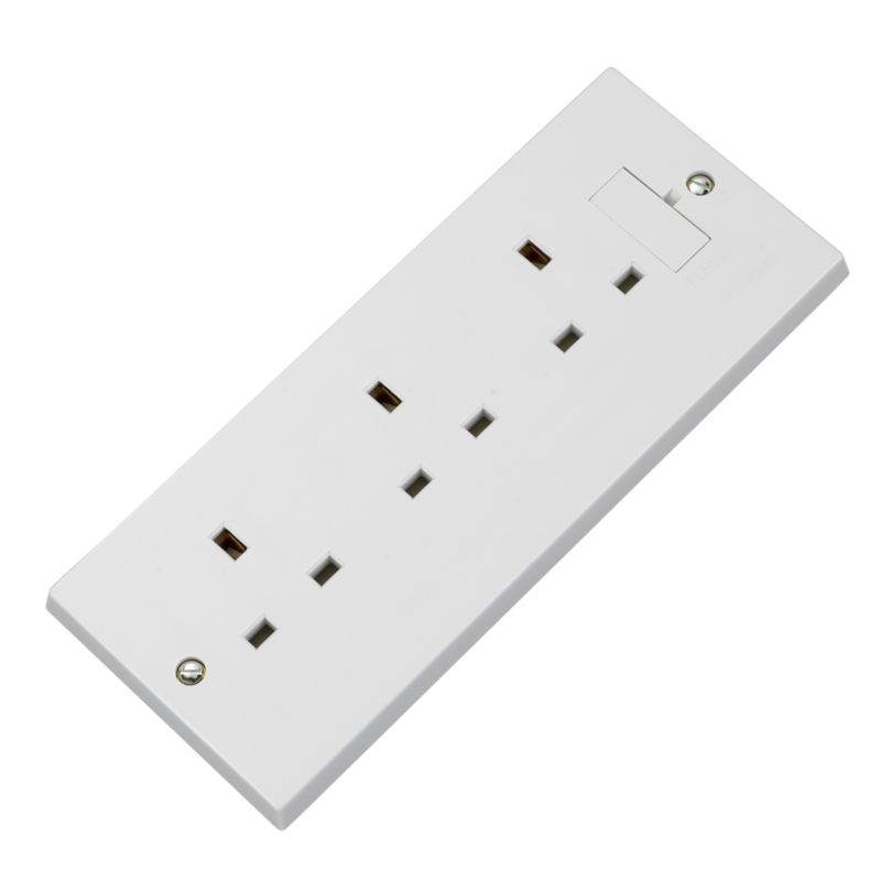 Volex 1 To 2 Gang Socket Conversion Kit