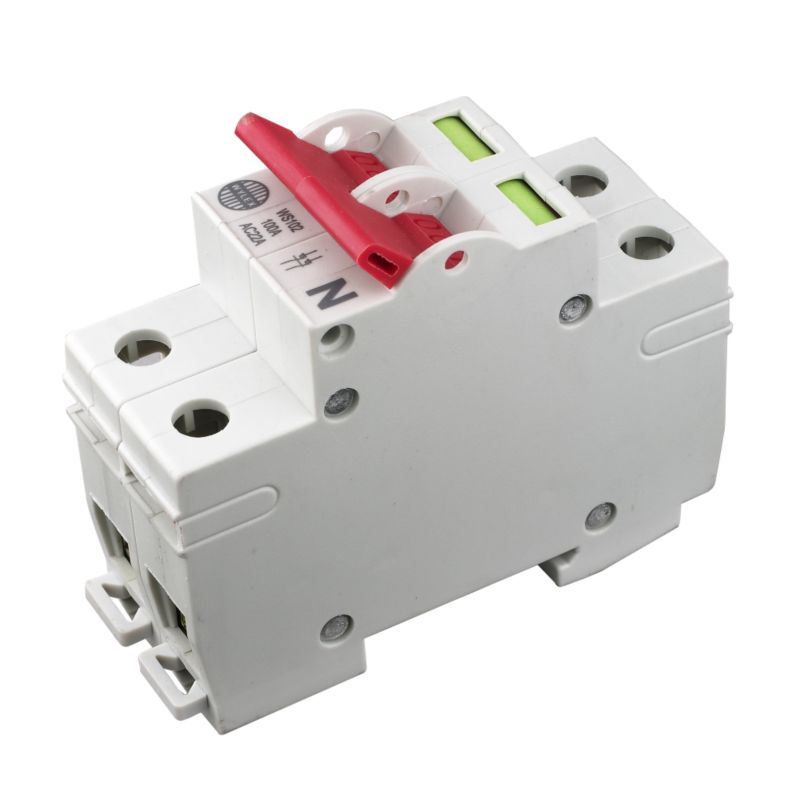 Wylex 100A Double Pole Switch Disconnector