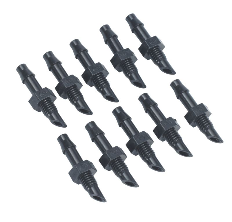 Hozelock Straight Connector Black 4mm