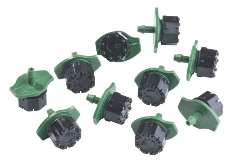 Hozelock End Of Line Adjustable Mini Sprinkler Black