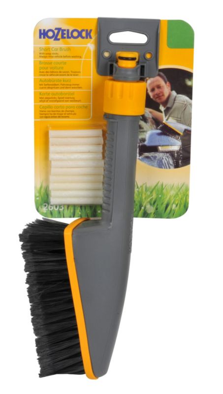 Hozelock Car Care Brush Grey/Blue