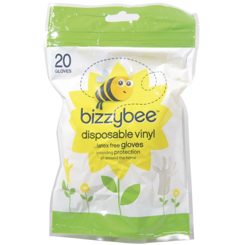 Bizzybee Vinyl Disp Gloves