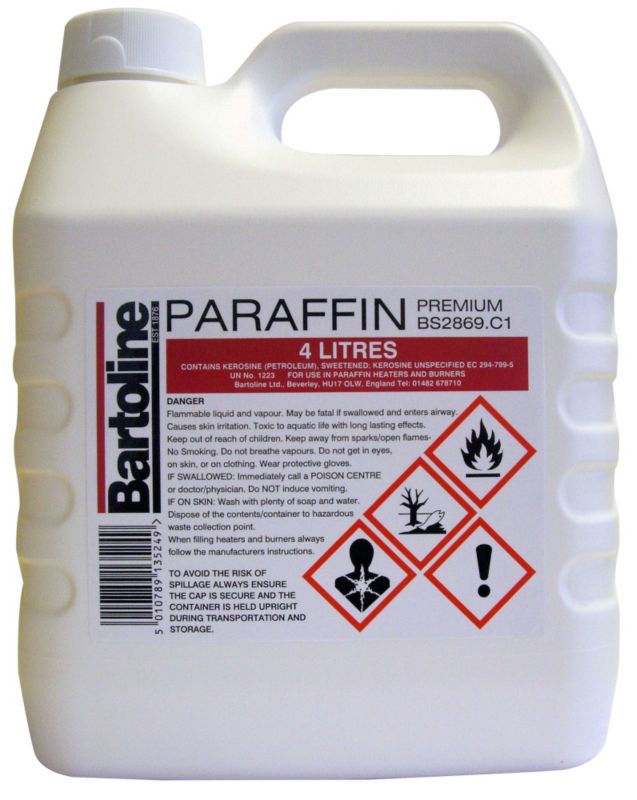 Bartoline Premium Paraffin 4 Litres