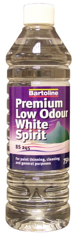 Bartoline Premium Low Odour White Spirit 750ml