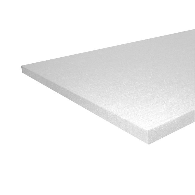 Jablite Flooring Insulation Polyboard White L2400mm x W1200mm x T25mm