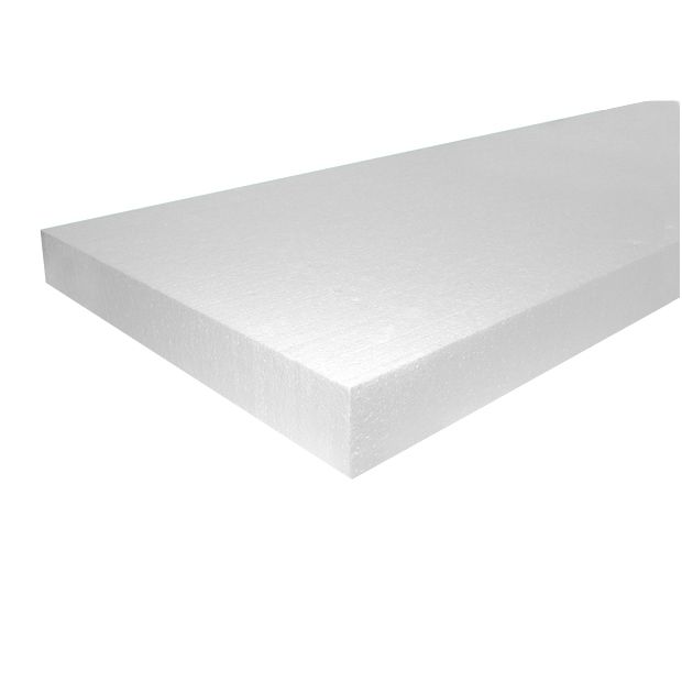 Jablite Flooring Insulation Polyboard White L2400cm x W1200cm x T75mm