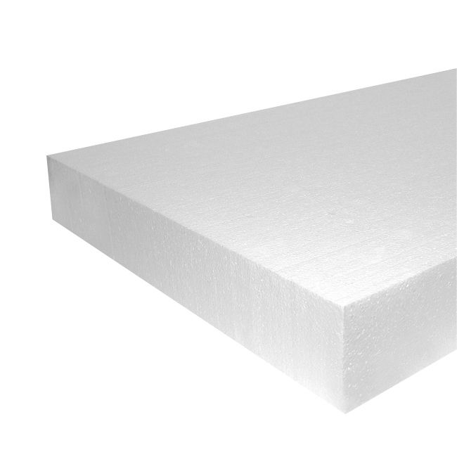 Jablite Flooring Insulation Polyboard White L2400mm x W1200mm x T100mm