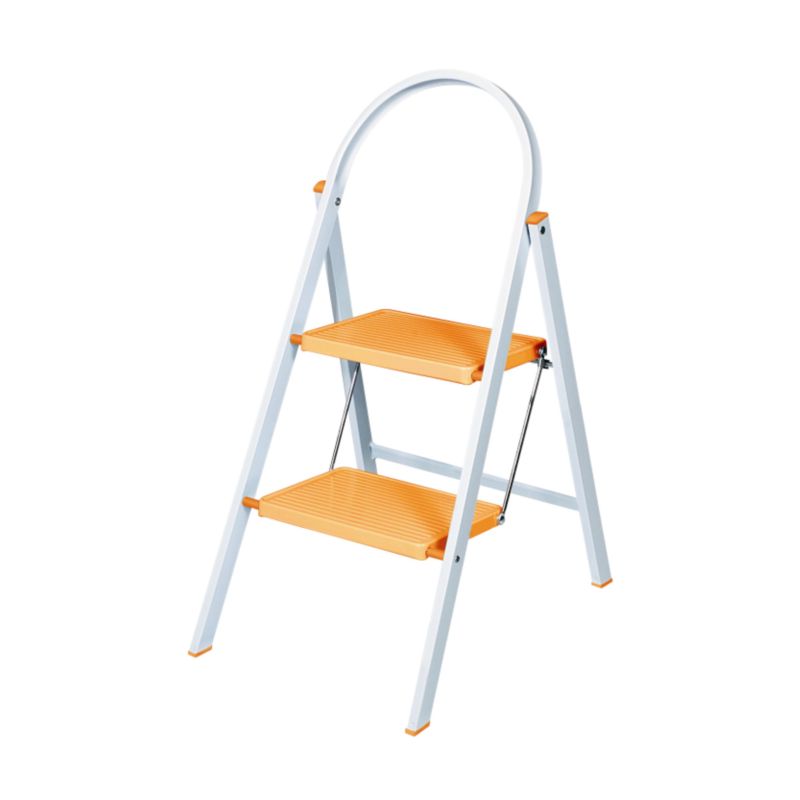 Abru 2 Step Orange Tread Step Stool H045m