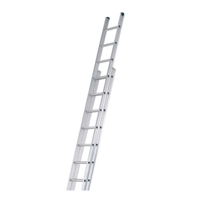 Abru 2.8m Double Extension Ladder Max extended length: 5.02m (16'6 inch)