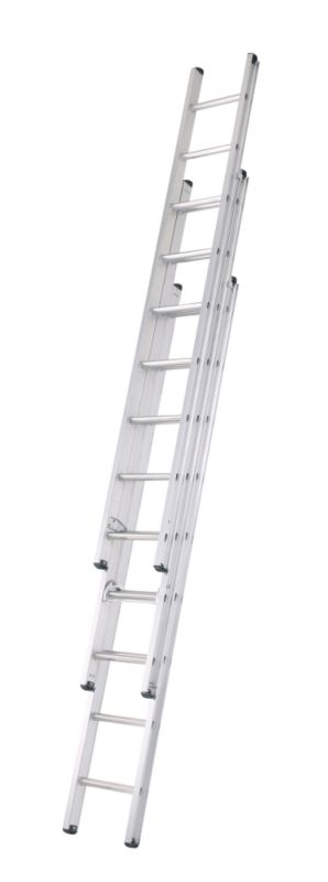Abru Trade Triple Extension Ladder H74m