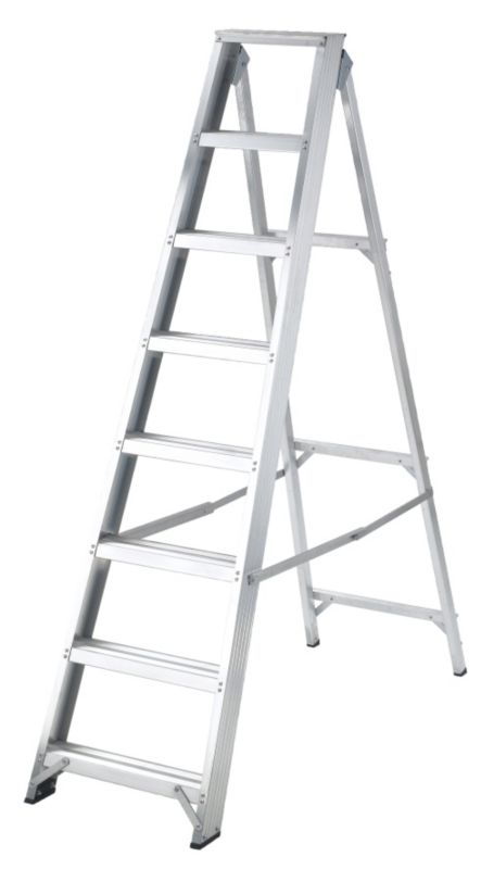 Abru 8 Tread Builders8217 Stepladder H192m