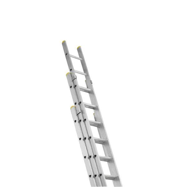 Abru Trade Aluminium Triple Extension Ladder H1020m