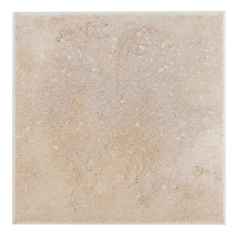 Metallic Wall Tile Cream (W)100 x (L)100mm Pack of 100