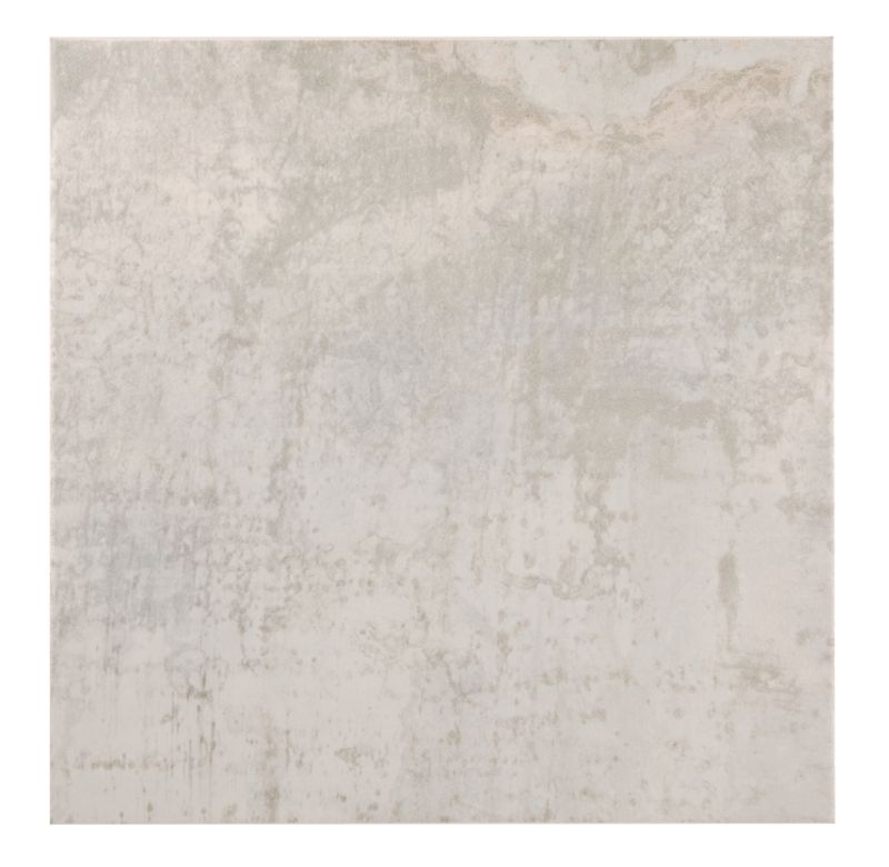 Metallic Wall & Floor Tile White (W)300 x (L)300mm Pack of 16