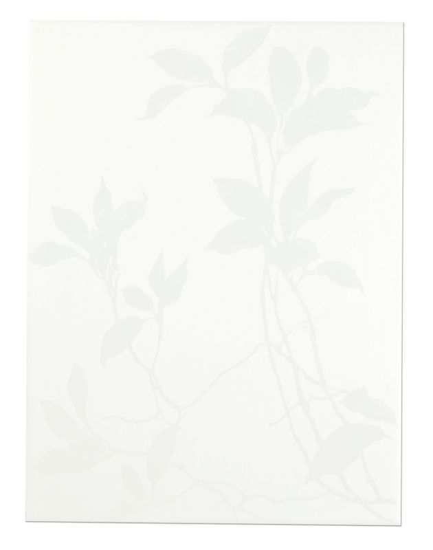 Designer Matt Flower Wall Tile White (W)400 x (L)300mm Pack of 8