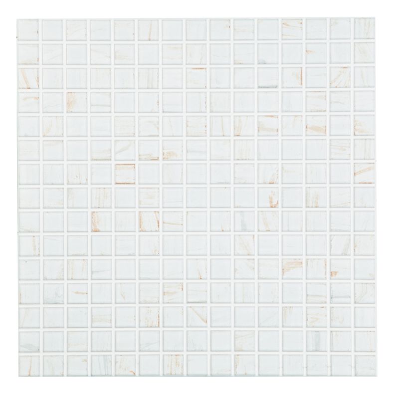 Mosaico Wall Tile White (W)300 x (L)300mm Pack of 11