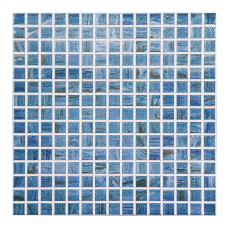 Mosaico Wall Tile Blue (W)300 x (L)300mm Pack of 11